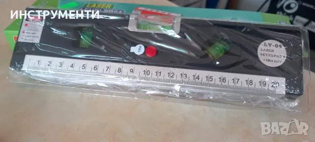 Лазерен нивелир с ролетка PR04, снимка 4 - Измервателни инструменти - 47789428