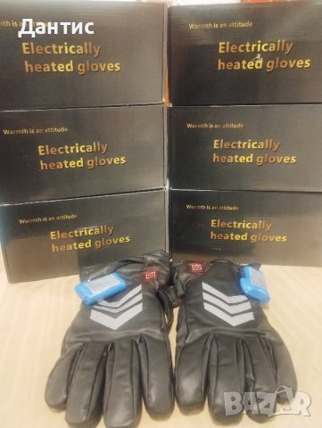 Ветроустойчиви акумулаторни зимни ръкавици | Водоустойчиви ръкавици с батерии 3 нива , снимка 6 - Зимни спортове - 44105446