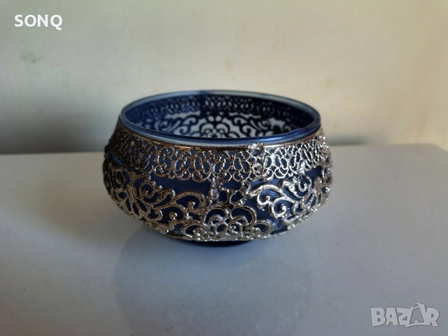 Страхотен Съд Със Посребрена Орнаментика