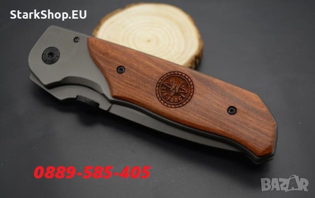 Уникален Ловен / Туристически нож с кожена кания Browning ножове, снимка 13 - Ножове - 27838015