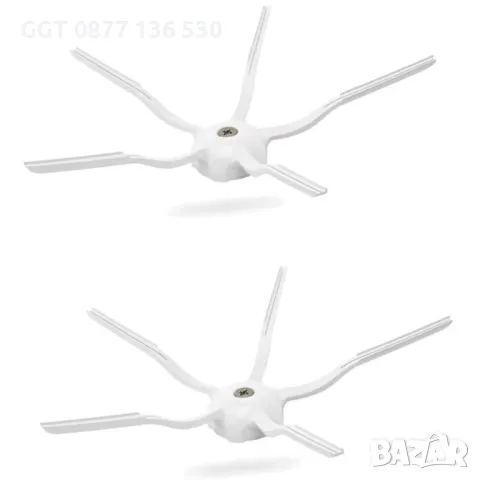 Централна и странични четки за Roborock S5 S6 S51 S50 S55 и други, снимка 8 - Прахосмукачки - 48210675