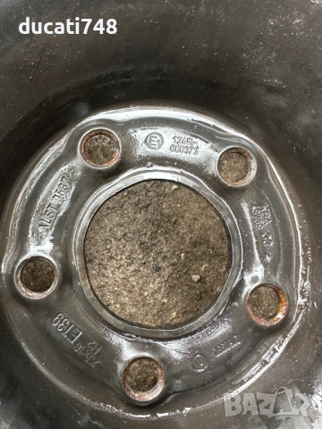 4бр. железни джанти 16" 5x112, 66.5 - Audi, VW Group, снимка 5 - Гуми и джанти - 51986787