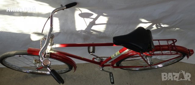 Ретро велосипед марка Балкан 28 " произведен през 1974 година в Н. Р. България  гр. Ловеч ВМЗ, снимка 3 - Велосипеди - 38604670