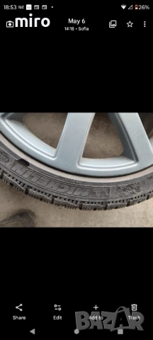 Зимни гуми с джанти за  Audi 235 40 18, снимка 7 - Гуми и джанти - 51554435