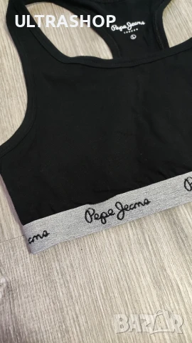 Pepe Jeans L size Дамско бюстие crop top , снимка 2 - Корсети, бюстиета, топове - 50979190