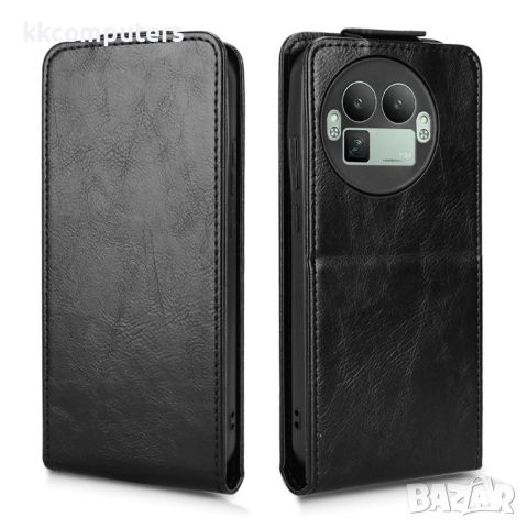 Кожен флип калъф за Realme GT 8 Pro 5G- Стенд и Холдер за Карти, вкл. Протектор, 4 Цвята, снимка 8 - Калъфи, кейсове - 52748149