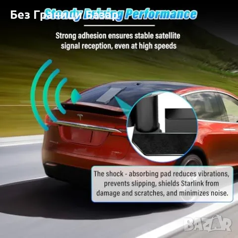 Нова стойка Starlink Mini вендуза монтаж за кола, кемпер, лодка – здраво закрепване, снимка 3 - Други стоки за дома - 50287012