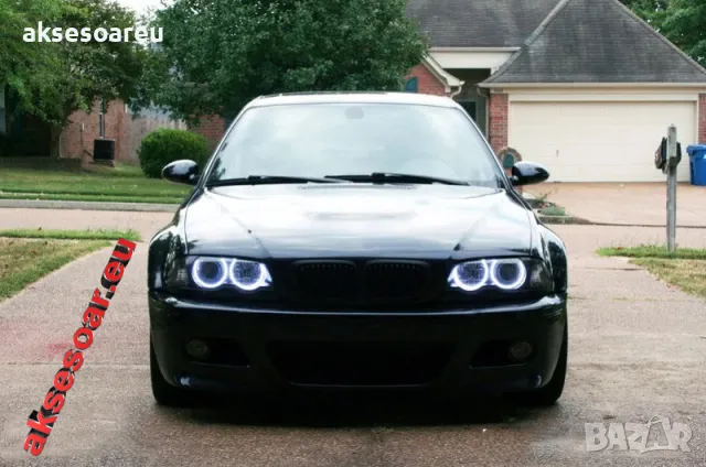 Ангелски очи многоцветни RGB LED Фарове Angel Eyes DRL за кола пръстени 4x131 mm рингове с дистанцио, снимка 5 - Аксесоари и консумативи - 48040120