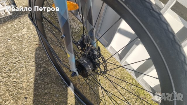 GRAVEL-алуминиев велосипед 28 цола BERGAMONT-шест месеца гаранция, снимка 3 - Велосипеди - 43905762