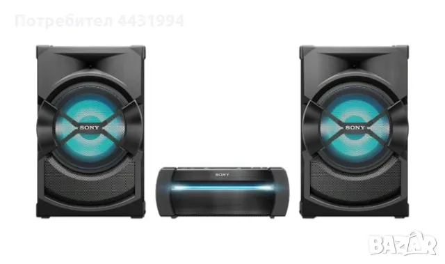 Аудио система, Sony SHAKE-X30D Party System with DVD, снимка 1