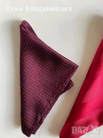 Кърпичка за сако от 100 % коприна, снимка 5 - Сака - 52503676