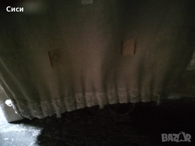 Сива завеса прозрачна, снимка 2 - Пердета и завеси - 32763004