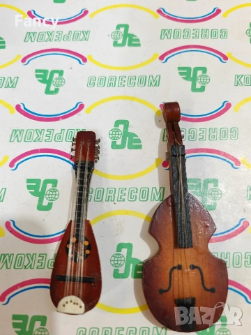 Дървени миниатюри 2бр, снимка 4 - Антикварни и старинни предмети - 53386944