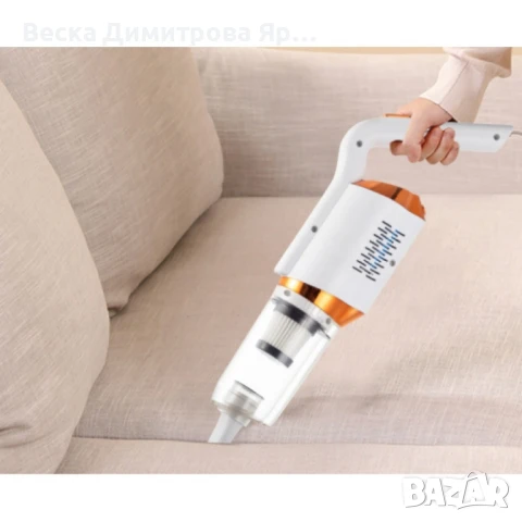 Акумулаторна домакинска ръчна прахосмукачка с 5 накрайника, снимка 2 - Прахосмукачки - 51224946