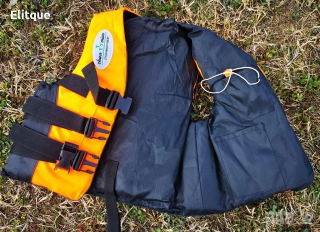 Детска спасителна жилетка с регулиращи колани и свирка, снимка 6 - Други стоки за дома - 52852543