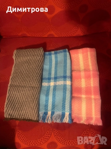 Шал /шалове/ за зимата - 5 бр., снимка 3 - Шапки - 22532183