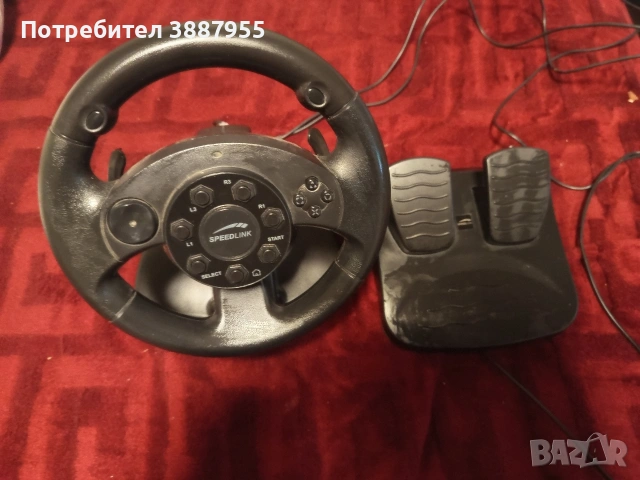 детски волан с педали , снимка 3 - Аксесоари - 53458431