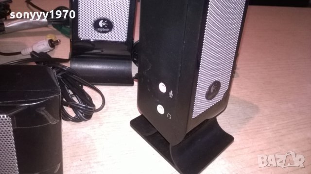 logitech 5 колони+управление-внос швеицария, снимка 5 - Тонколони - 27064094