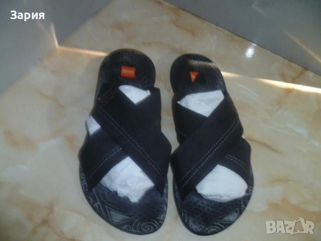 BOSS чехли №40, снимка 3 - Мъжки чехли - 51511192