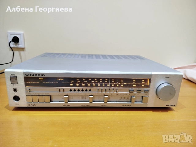 Усилвател GRUNDIG R 7150 AM/FM, снимка 6 - Ресийвъри, усилватели, смесителни пултове - 52692808