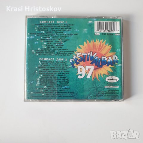Festivalbar 97 double cd, снимка 3 - CD дискове - 43536988