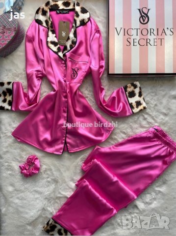 Сатенена пижама Victoria’s Secret, снимка 2 - Пижами - 44025018