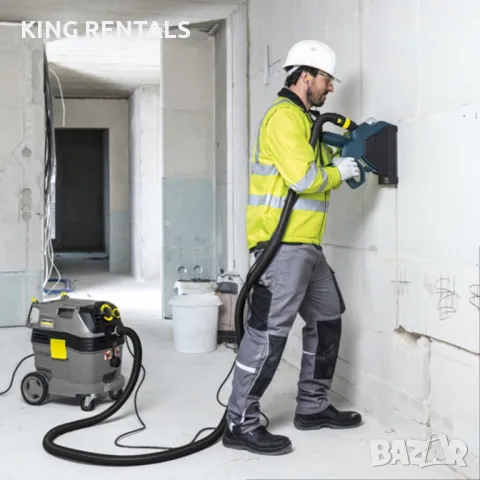 Под Наем! Прахосмукачка за сухо и мокро почистване - Kärcher NT 30/1, снимка 4 - Други машини и части - 49993233