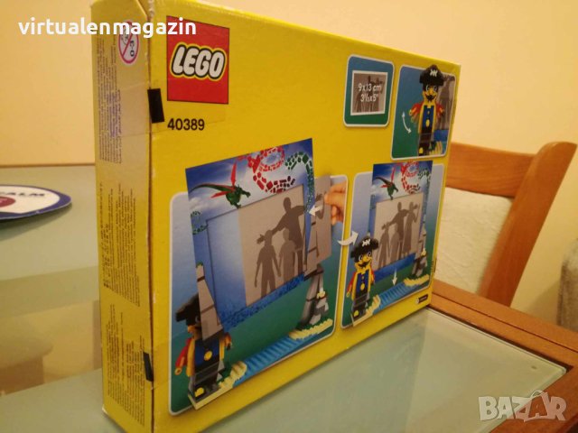 Лего пирати фото рамка - Lego PF40389 - Photo Frame Legoland Pirate, снимка 2 - Конструктори - 43586858