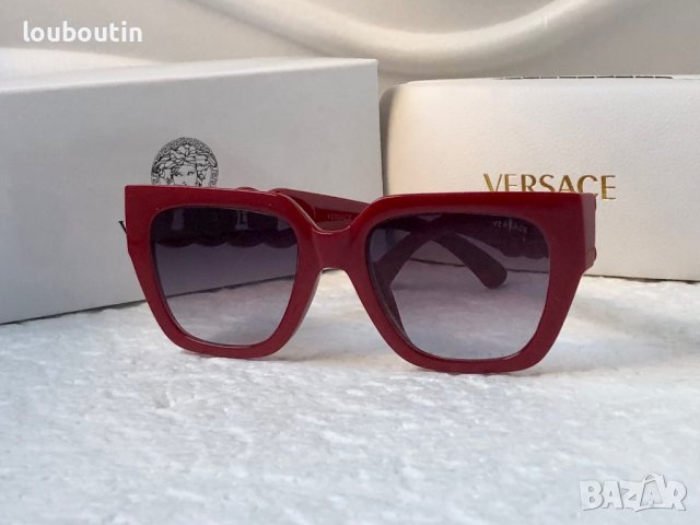 Versace Дамски слънчеви очила котка с лого, снимка 12 - Слънчеви и диоптрични очила - 39070784