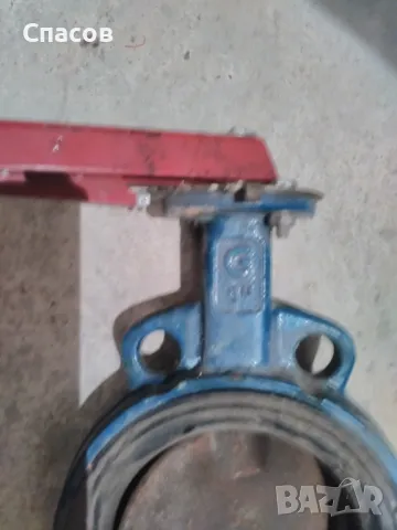 Кран/клапа/ спирателен Бътерфлай с ръчка GHIBSON ITALIA, снимка 2 - Други машини и части - 48794476