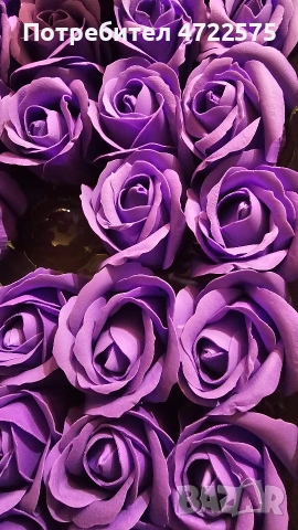 Сапунены рози. Рози от сапун., снимка 5 - Романтични подаръци - 53459752