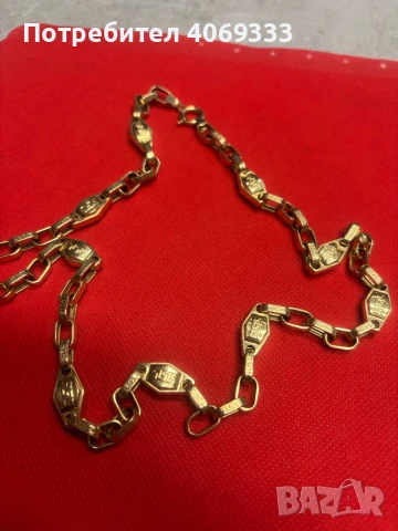 Златен ланец 14 к 26.14гр 62см, снимка 4 - Колиета, медальони, синджири - 51359754