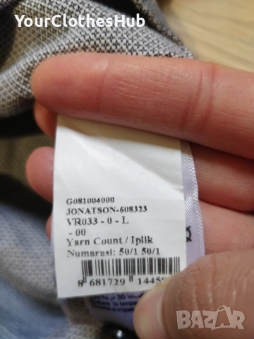 U.S. Polo Assn. L size Мъжка риза с дълъг ръкав, снимка 6 - Ризи - 53273387