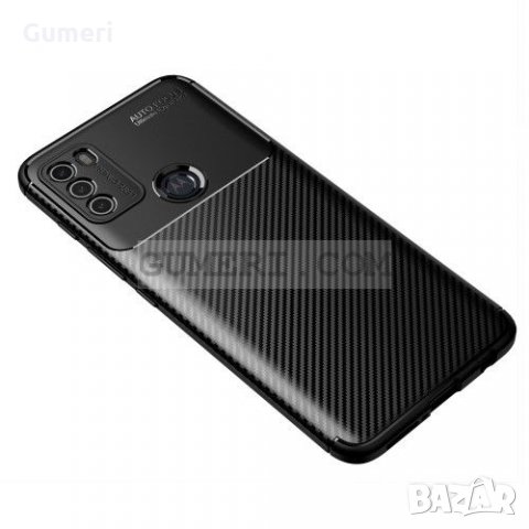 Motorola Moto G50 Противоударен Силиконов Гръб Карбон , снимка 2 - Калъфи, кейсове - 33408762
