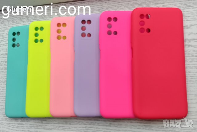 Samsung Galaxy A03s Силиконов Гръб Със Защита За Камерата