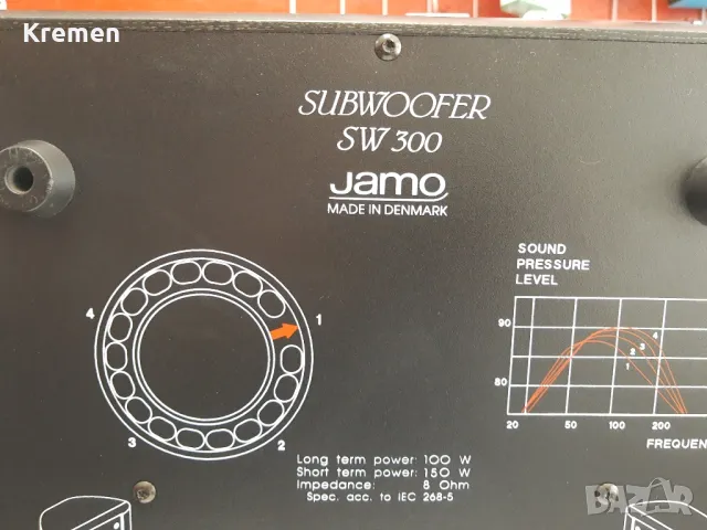 Буфер JAMO SW 300, снимка 5 - Тонколони - 47341257
