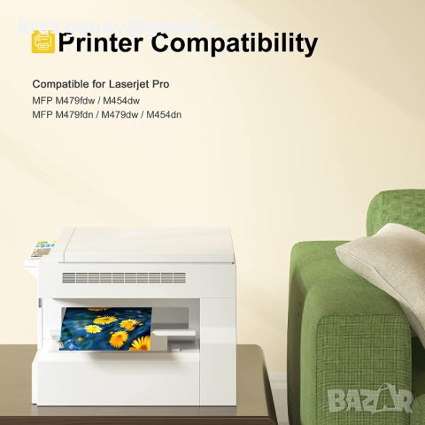 415A (W2030A) Тонер касети, съвместима с HP W2030A, снимка 5 - Принтери, копири, скенери - 40551383