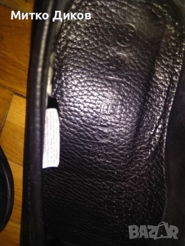 Маркови мокасини естествена кожа G'Field -Yellomiles-Lions №45 стелка 290мм, снимка 18 - Мокасини - 38139535