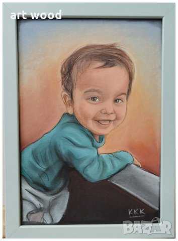 Портрет по снимка, снимка 4 - Картини - 27663603