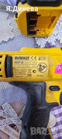 Винтоверт Dewalt 10,8v DCD 710 , снимка 9 - Винтоверти - 44050721
