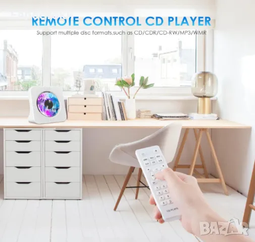 Gueray мултифункионален CD плейър, Bluetooth, дистанционно управление, снимка 4 - Аудиосистеми - 49785836