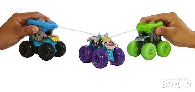 Hot Wheels Monster Trucks Color Reveal - Mattel Хот Уилс, снимка 6 - Други - 43092248