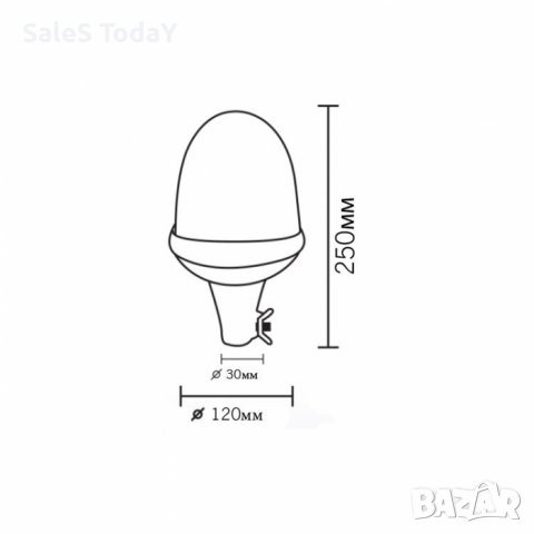 Сигнална лампа, 60 LED диода, 9-30V, снимка 2 - Аксесоари и консумативи - 38207145