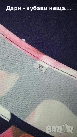 Рокля на цветя, със свободна кройка🍀❤M/L,L,L/XL❤🍀арт.4273, снимка 4 - Рокли - 36904953