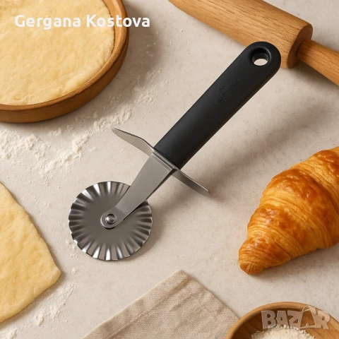 🍞 Уред за рязане на тесто с вълнообразно острие  Luigi Ferrero Prima FR-1223 , снимка 1