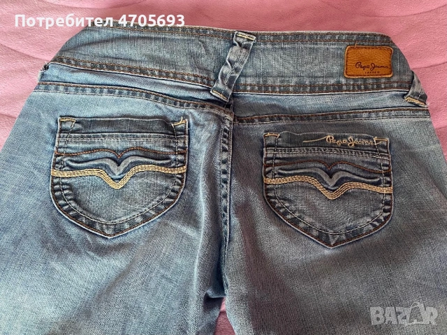 Дънки Pepe Jeans с ниска талия, снимка 3 - Дънки - 53139613