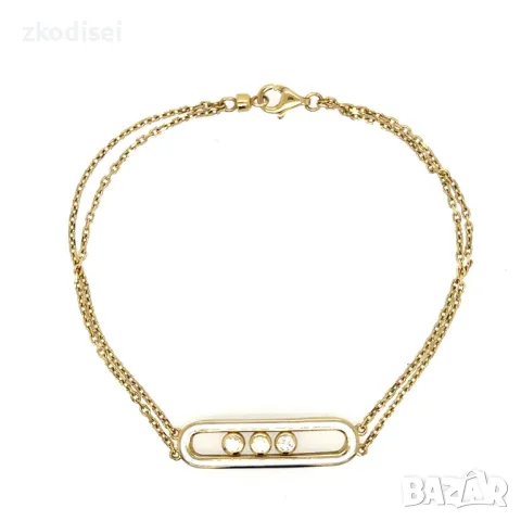 Златна дамска гривна 4,44гр. 14кр. проба:585 модел:26649-3