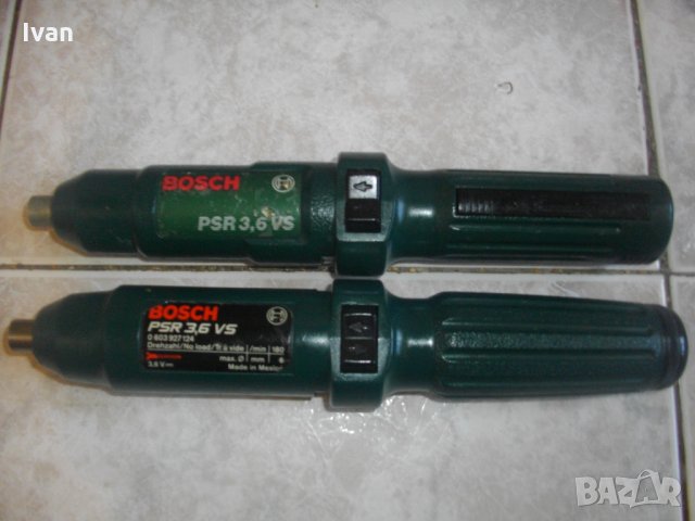 Bosch PSR 3,6VS-Бош-Отвертка-Винтоверт-Акумулаторна-3,6 Волта-Мексико
