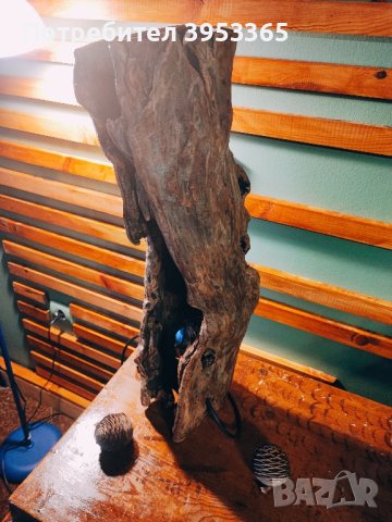 Лампион ръчна изработка от дърво, снимка 2 - Декорация за дома - 43845316