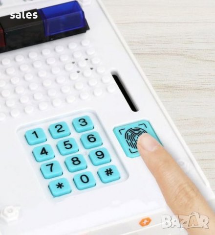 Сейф за деца Полицейски джип касичка с Лего, пръстов отпечатък и секретна ключалка , снимка 7 - Електрически играчки - 37833136